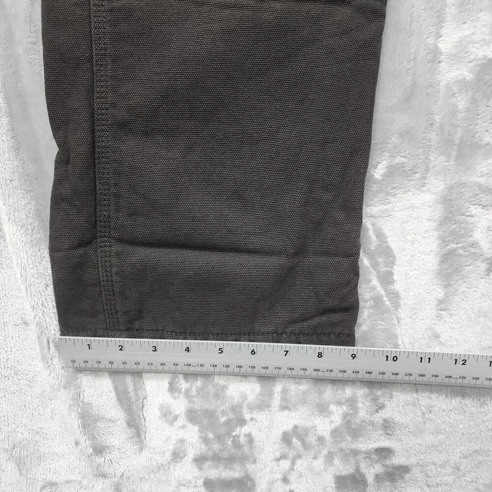 NEW Polar King Key Pants Mens‎ 40X32 Black Fleece Lined Canvas Carpenter Utility